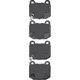 Purchase Top-Quality DYNAMIC FRICTION COMPANY - 4000-0961-00 - Rear Hybrid Pads pa3