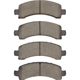 Purchase Top-Quality DYNAMIC FRICTION COMPANY - 4000-0974-10 - Rear Hybrid Pads pa2