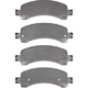 Purchase Top-Quality DYNAMIC FRICTION COMPANY - 4000-0974-10 - Rear Hybrid Pads pa3