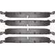 Purchase Top-Quality DYNAMIC FRICTION COMPANY - 4000-0974-10 - Rear Hybrid Pads pa5