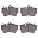 Purchase Top-Quality DYNAMIC FRICTION COMPANY - 4000-0978-00 - Rear Hybrid Pads pa2