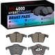 Purchase Top-Quality DYNAMIC FRICTION COMPANY - 4000-0980-00 - Rear Hybrid Pads pa5