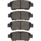 Purchase Top-Quality DYNAMIC FRICTION COMPANY - 4000-0995-00 - Rear Hybrid Pads pa2