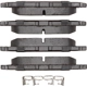 Purchase Top-Quality DYNAMIC FRICTION COMPANY - 4000-0996-00 - Rear Hybrid Pads pa2