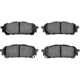 Purchase Top-Quality Rear Hybrid Pads by DYNAMIC FRICTION COMPANY - 4000-1004-00 pa1