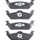 Purchase Top-Quality DYNAMIC FRICTION COMPANY - 4000-1012-00 - Rear Hybrid Pads pa4