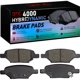 Purchase Top-Quality DYNAMIC FRICTION COMPANY - 4000-1033-00 - Rear Hybrid Pads pa5