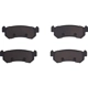 Purchase Top-Quality Rear Hybrid Pads by DYNAMIC FRICTION COMPANY - 4000-1036-00 pa1