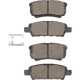 Purchase Top-Quality DYNAMIC FRICTION COMPANY - 4000-1037-00 - Rear Hybrid Pads pa3