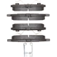 Purchase Top-Quality DYNAMIC FRICTION COMPANY - 4000-1037-00 - Rear Hybrid Pads pa4