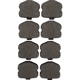 Purchase Top-Quality DYNAMIC FRICTION COMPANY - 4000-1042-00 - Rear Hybrid Pads pa2
