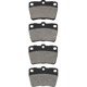 Purchase Top-Quality DYNAMIC FRICTION COMPANY - 4000-1051-00 - Rear Hybrid Pads pa2