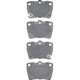 Purchase Top-Quality DYNAMIC FRICTION COMPANY - 4000-1051-00 - Rear Hybrid Pads pa3