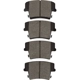 Purchase Top-Quality DYNAMIC FRICTION COMPANY - 4000-1057-00 - Rear Hybrid Pads pa2
