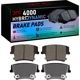 Purchase Top-Quality DYNAMIC FRICTION COMPANY - 4000-1057-00 - Rear Hybrid Pads pa5