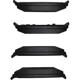 Purchase Top-Quality DYNAMIC FRICTION COMPANY - 4000-1057-10 - Rear Hybrid Pads pa2
