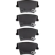 Purchase Top-Quality DYNAMIC FRICTION COMPANY - 4000-1057-10 - Rear Hybrid Pads pa3