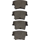 Purchase Top-Quality DYNAMIC FRICTION COMPANY - 4000-1057-10 - Rear Hybrid Pads pa4