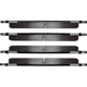 Purchase Top-Quality DYNAMIC FRICTION COMPANY - 4000-1066-00 - Rear Hybrid Pads pa2