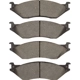 Purchase Top-Quality DYNAMIC FRICTION COMPANY - 4000-1066-00 - Rear Hybrid Pads pa4