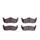 Purchase Top-Quality DYNAMIC FRICTION COMPANY - 4000-1087-00 - Rear Hybrid Pads pa1