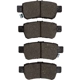 Purchase Top-Quality DYNAMIC FRICTION COMPANY - 4000-1088-00 - Rear Hybrid Pads pa1