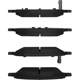Purchase Top-Quality DYNAMIC FRICTION COMPANY - 4000-1093-00 - Rear Hybrid Pads pa2
