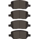 Purchase Top-Quality DYNAMIC FRICTION COMPANY - 4000-1093-00 - Rear Hybrid Pads pa4