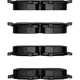 Purchase Top-Quality DYNAMIC FRICTION COMPANY - 4000-1099-00 - Rear Hybrid Pads pa4