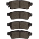 Purchase Top-Quality DYNAMIC FRICTION COMPANY - 4000-1100-00 - Rear Hybrid Pads pa3