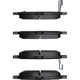 Purchase Top-Quality DYNAMIC FRICTION COMPANY - 4000-1103-00 - Rear Hybrid Pads pa2