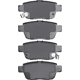 Purchase Top-Quality DYNAMIC FRICTION COMPANY - 4000-1103-00 - Rear Hybrid Pads pa3