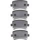 Purchase Top-Quality DYNAMIC FRICTION COMPANY - 4000-1108-00 - Rear Hybrid Pads pa3