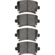Purchase Top-Quality DYNAMIC FRICTION COMPANY - 4000-1108-00 - Rear Hybrid Pads pa5