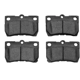 Purchase Top-Quality DYNAMIC FRICTION COMPANY - 4000-1113-00 - Rear Hybrid Pads pa1