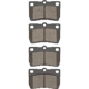 Purchase Top-Quality DYNAMIC FRICTION COMPANY - 4000-1113-00 - Rear Hybrid Pads pa3