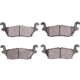 Purchase Top-Quality DYNAMIC FRICTION COMPANY - 4000-1120-00 - Rear Hybrid Pads pa2