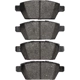 Purchase Top-Quality DYNAMIC FRICTION COMPANY - 4000-1161-00 - Rear Hybrid Pads pa2