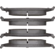 Purchase Top-Quality DYNAMIC FRICTION COMPANY - 4000-1194-10 - Rear Hybrid Pads pa4
