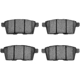 Purchase Top-Quality DYNAMIC FRICTION COMPANY - 4000-1259-00 - Rear Hybrid Pads pa1