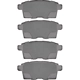 Purchase Top-Quality DYNAMIC FRICTION COMPANY - 4000-1259-00 - Rear Hybrid Pads pa2