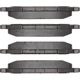 Purchase Top-Quality DYNAMIC FRICTION COMPANY - 4000-1259-00 - Rear Hybrid Pads pa5