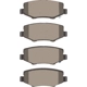 Purchase Top-Quality DYNAMIC FRICTION COMPANY - 4000-1274-00 - Rear Hybrid Pads pa4
