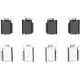 Purchase Top-Quality Rear Hybrid Pads by DYNAMIC FRICTION COMPANY - 4000-1274-01 pa3