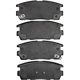 Purchase Top-Quality DYNAMIC FRICTION COMPANY - 4000-1275-00 - Rear Hybrid Pads pa2