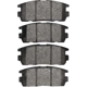 Purchase Top-Quality DYNAMIC FRICTION COMPANY - 4000-1275-00 - Rear Hybrid Pads pa3