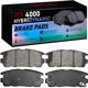 Purchase Top-Quality DYNAMIC FRICTION COMPANY - 4000-1275-00 - Rear Hybrid Pads pa4