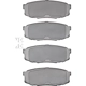 Purchase Top-Quality DYNAMIC FRICTION COMPANY - 4000-1304-00 - Rear Hybrid Pads pa3