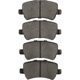 Purchase Top-Quality DYNAMIC FRICTION COMPANY - 4000-1307-00 - Rear Hybrid Pads pa2