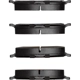 Purchase Top-Quality DYNAMIC FRICTION COMPANY - 4000-1307-00 - Rear Hybrid Pads pa4